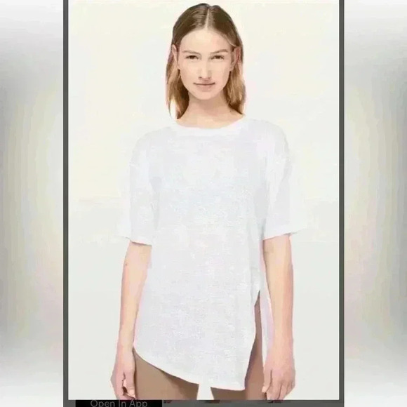 Lululemon side tie burnout shirt - Picture 4 of 11